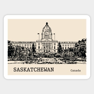 Saskatchewan Canada Sticker
